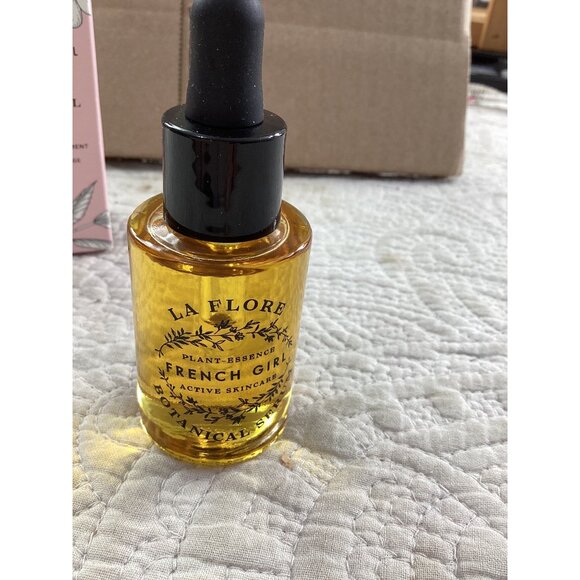 French Girl La Flore Botanical Serum*Facial Skincare*1 oz Glass Bottle*NWB - Picture 6 of 7